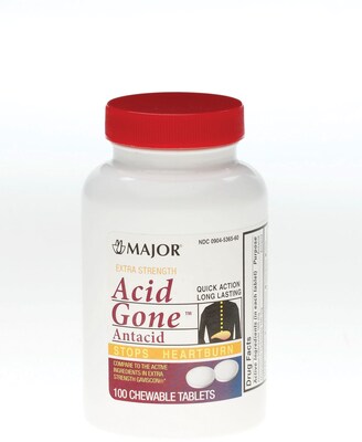 Acid Gone™ Antacid Tablets,100 Tablets (OTC536560N)