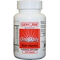 GeriCare Multi-Vitamins (Compare to One-A-Day®), 100 Tablets/Bottle, 24 Bottles/Pack (OTC50101CSA)