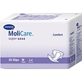 Molicare® Adult Comfort New Super Extended Capacity Briefs; White, Large, 90/Pack