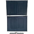 Medline Wheelchair Upholstery Set, Bariatric, Navy Extra Wide Wheelchair Compatible