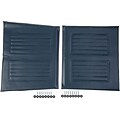 Medline Wheelchair Upholstery Set, Non Bariatric, Navy Extra Wide Wheelchair Compatible