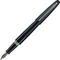 Pilot MR Metropolitan Collection Fountain Pen, Medium Point, Black Barrel, Black Ink (91107)