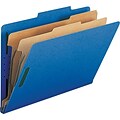 Nature Saver Classification Folder; Dark Blue (Or Midnight Blue), 2 Dividers, 10/Box