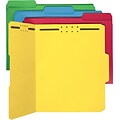 Sparco Top-tab File Folder; Assorted, 50/Box