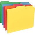 Sparco Top Tab File Folder; Assorted, 100/Box