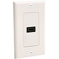 Startech HDMIPLATE Single Outlet Female HDMI® Wall Plate, White