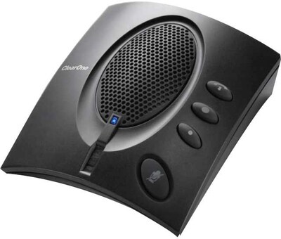 ClearOne® 60-U Personal Speakerphone With Call Control Optimized For Skype