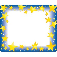 Trend® Terrific Labels Star Brights Self-Adhesive Name Tags, 2.5 x 3, 36/Pack (T-68022)