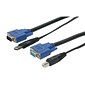 Startech SVUSB2N1_6 2-In-1 USB KVM Cable; 6