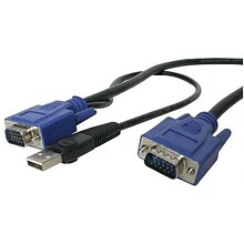 Startech SVECONUS6 2-In-1 Ultra Thin USB KVM Cable; 6