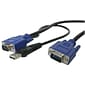 Startech SVECONUS10 2-In-1 Ultra Thin USB VGA KVM Cable; 10