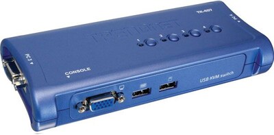 TRENDNET TK-407K USB KVM Switch Kit; 4 Ports