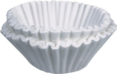 Bunn Paper Coffee Filters for Commercial Urn Style Machines, 96-Cup, White 252/Pack (BUN20111)