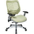 Office Star Space® REVV® Series Fabric Self Adjusting SpaceFlex® Back Managers Chair, Kiwi
