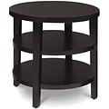 Office Star Avenue Six® Merge Round End Table, Espresso