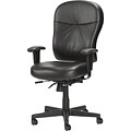 Raynor Eurotech 4 x 4 XLE Leather High-Back Task Chair, Black