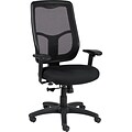 Raynor Eurotech Apollo Fabric Mid-back Multi-Function Task Chair, Ring Obsidian