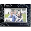 Glass and Metal 4x6 Family Picture Frame