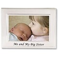 Big Sister Silver Plated 6x4 Picture Frame - Me And My Big Sister Design