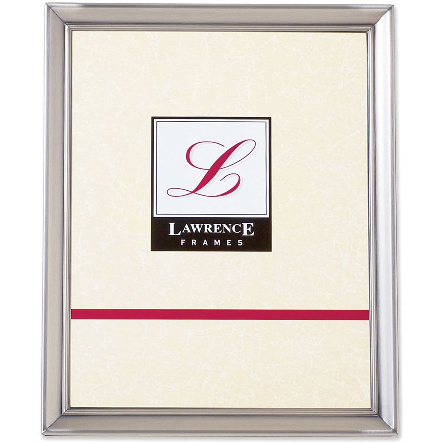 Brushed Pewter 8x10 Metal Picture Frame