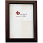 Lawrence Frames 5" x 7" Wooden Walnut Brown Picture Frame (725157)