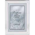 Brushed Silver 4x6 Metal Picture Frame