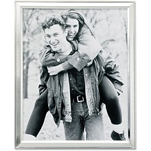Lawrence Frames 8 x 10 Metal Picture Frame, Brushed Silver (750180)