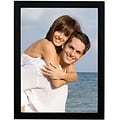 Lawrence Frames Gallery Collection 8 x 10 Wood Picture Frame, Black (755580)