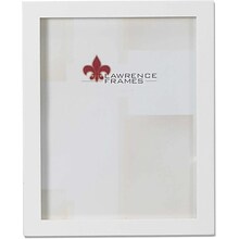 Lawrence Frames 8 x 10 Studio Wood White Picture Frame (755880)