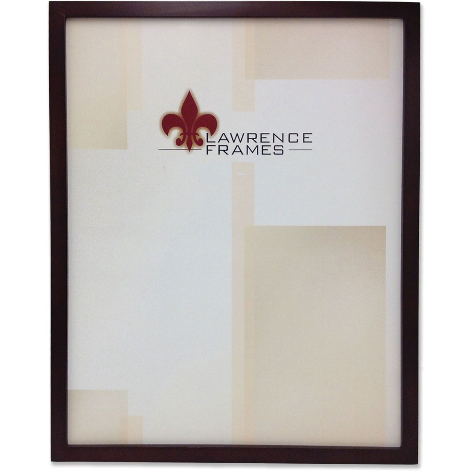 Lawrence Frames 8.5 x 11 Wooden Espresso Picture Frame (755981)