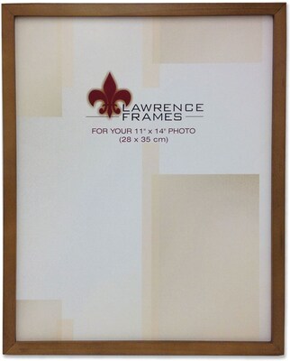 Lawrence Frames 11 x 14 Wooden Nutmeg Picture Frame (766011)