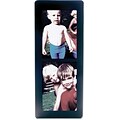 Black Wood 5x7 Multi DoubleVertical Picture Frame
