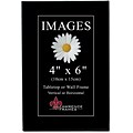 Black Gallery 4x6 Standard Picture Frame 6 Pack