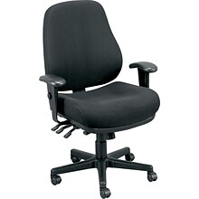Raynor Eurotech Fabric Ergonomic Intensive Use Chair, Dove Charcoal
