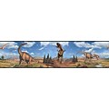RoomMates® Dinosaur Peel and Stick Border, Multi-color, 180 L x 5 H