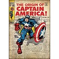 RoomMates® Captain America Comic Cover Peel and Stick Giant Wall Decal; 27 x 40