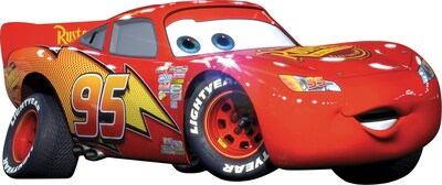 RoomMates® Cars Lightning McQueen Peel and Stick Giant Wall Decal, 18 x 40