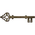 RoomMates® Antique Key Peel and Stick Wall Decal with Hooks, 9 x 40