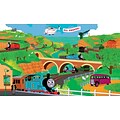 RoomMates® Thomas and Friends Chair Rail Prepasted Wall Mural, 6 ft H x 10 1/2 ft W
