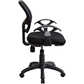 Techni Mobili Mid-Back Mesh Task Chair, Black