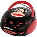 Paul Frank® PF224 Stereo CD Boombox With AM/FM Radio, Black