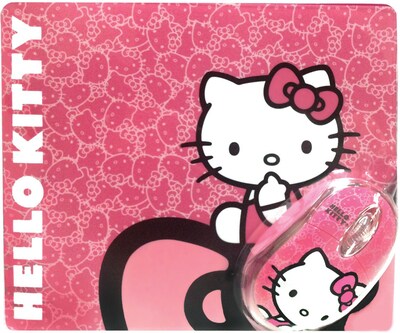 Hello Kitty® 82809 Mouse and Mouse Pad Set, Pink