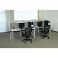 Box Office Double In-Line Workstation, 2 User