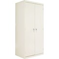 Alera® Steel Storage Cabinet, Assembled, 78Hx36Wx24D, Putty