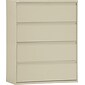 Alera® Lateral File Cabinets, 4-Drawer, 42", Putty