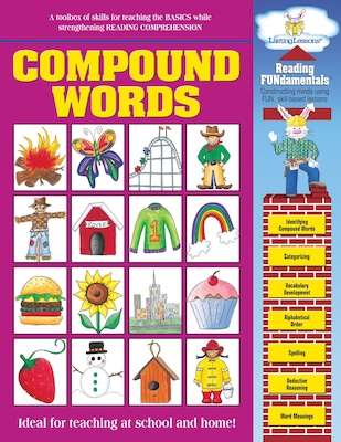 Barker Creek Compound Words Activity Book, 48 Pages