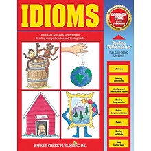 Barker Creek Idioms Activity Book, 48 Pages