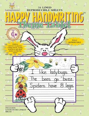 Happy Handwriting™ Theme Tablet, K - 2 Grade