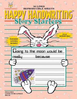 Happy Handwriting™ Story Starters 1st - 2nd Tablet, 1 - 4 Grade