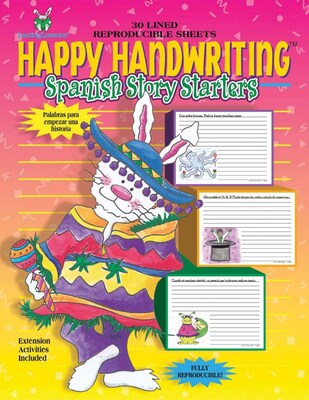 Happy Handwriting™ Spanish Story Starters 2 Tablet, 3+ Grade